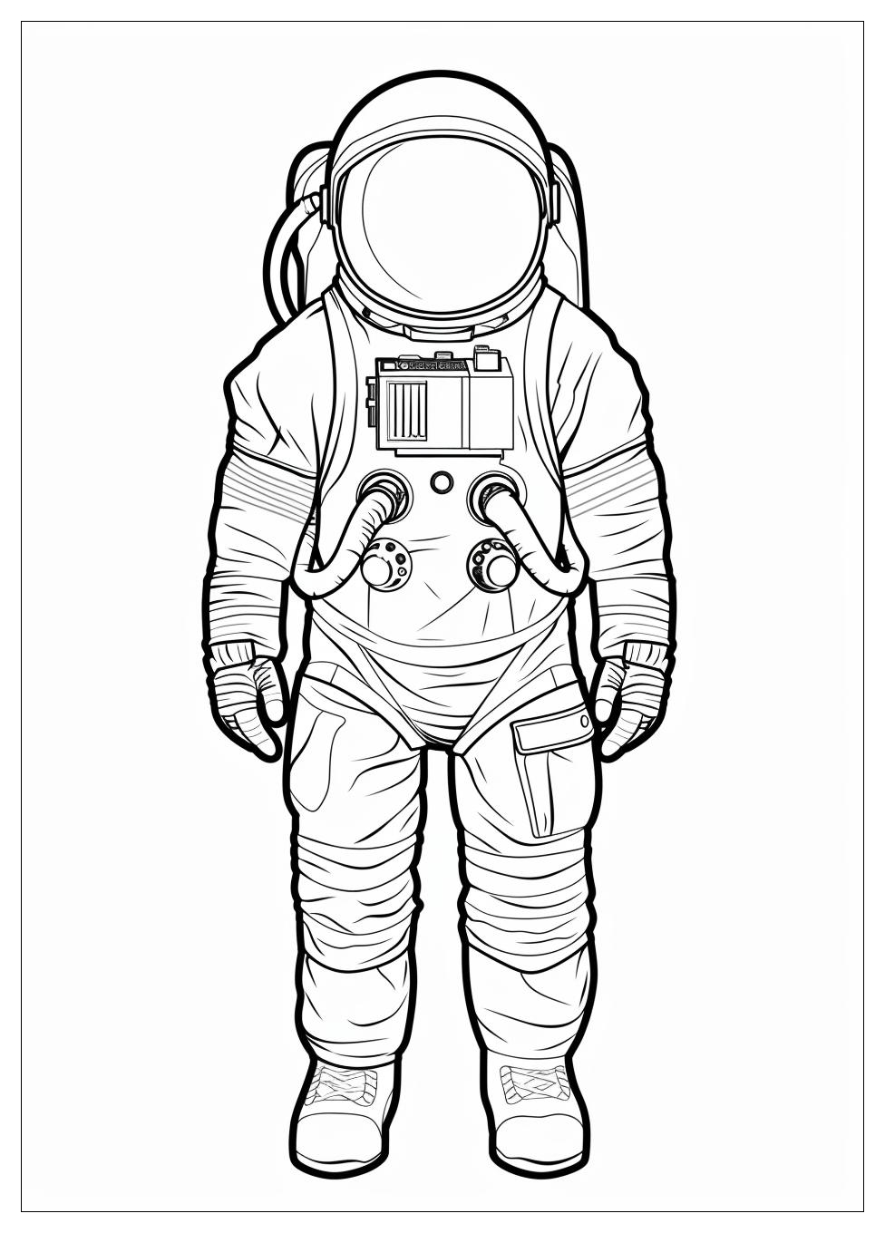 Astronaut Coloring Pages-12