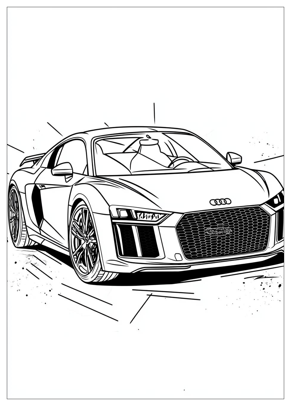 Audi Coloring Pages-10