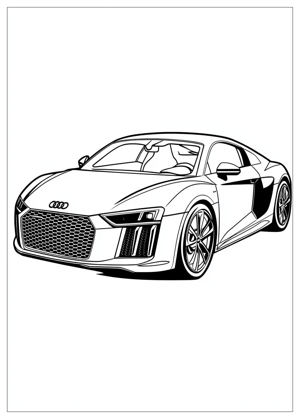 Audi Coloring Pages-11