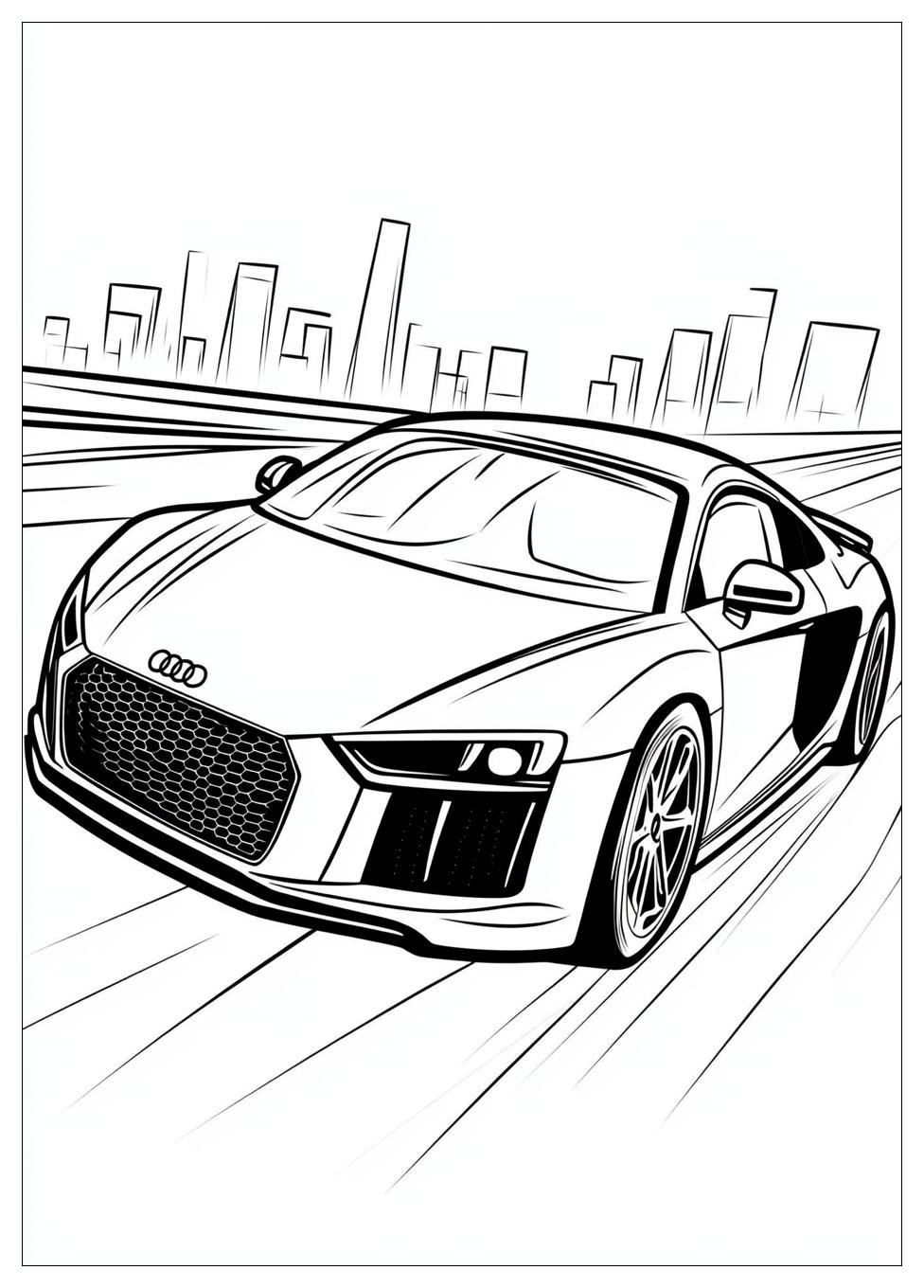 Audi Coloring Pages-12