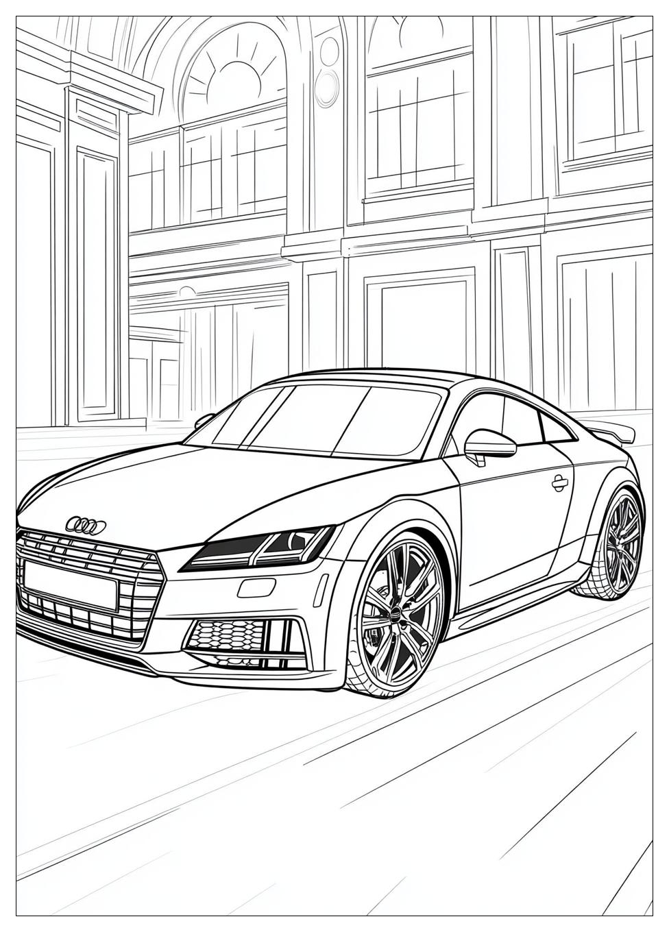 Audi Coloring Pages-13