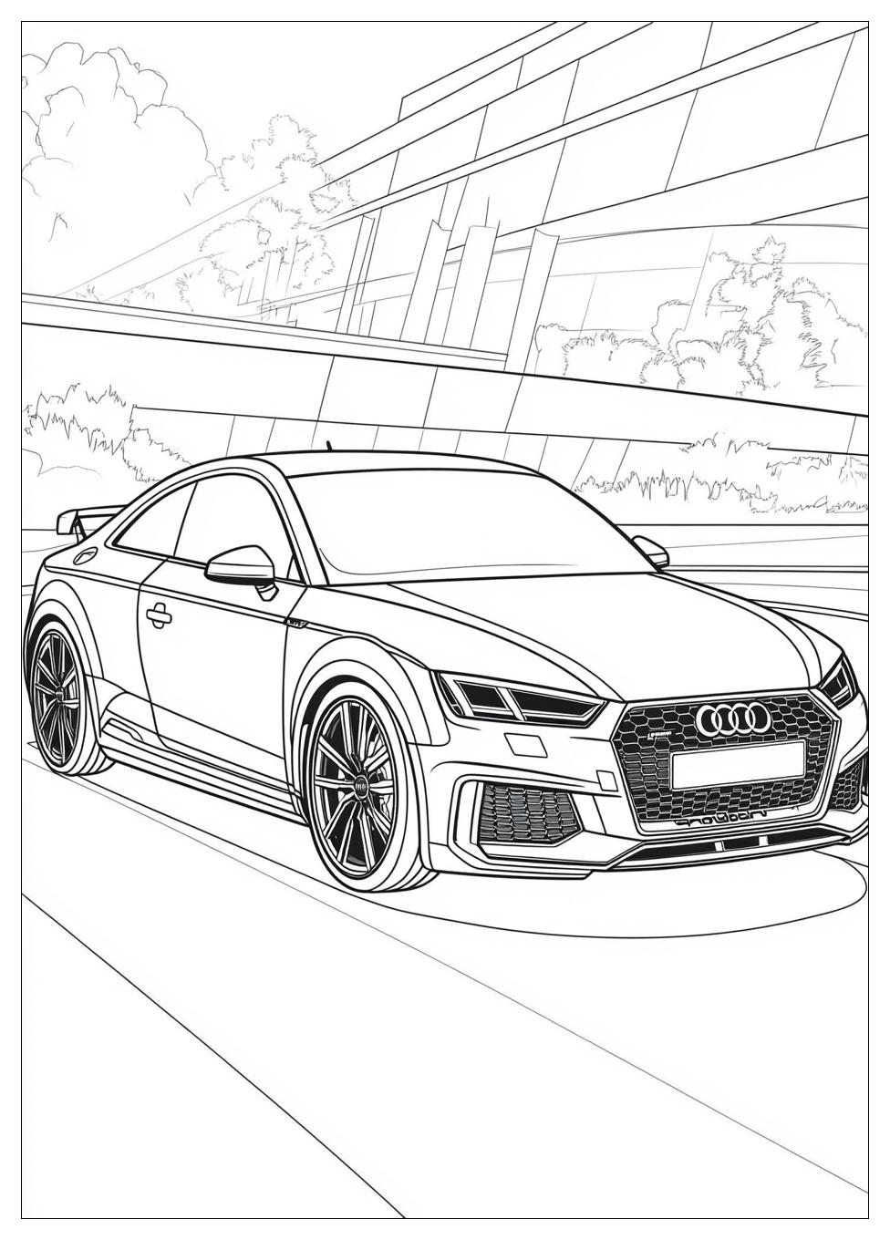 Audi Coloring Pages-14