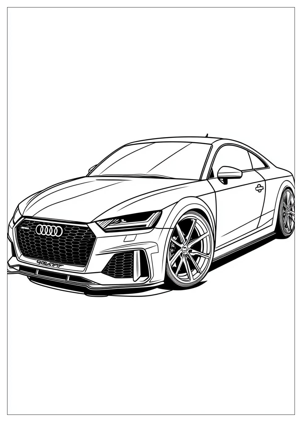 Audi Coloring Pages-15