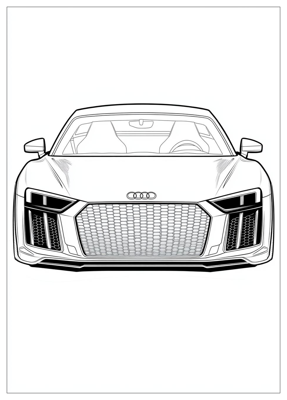 Audi Coloring Pages-17