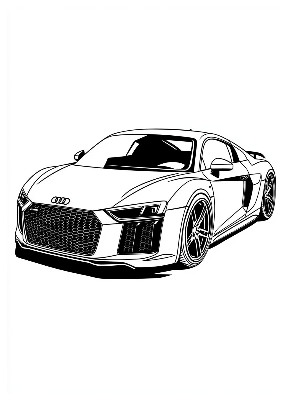 Audi Coloring Pages-19