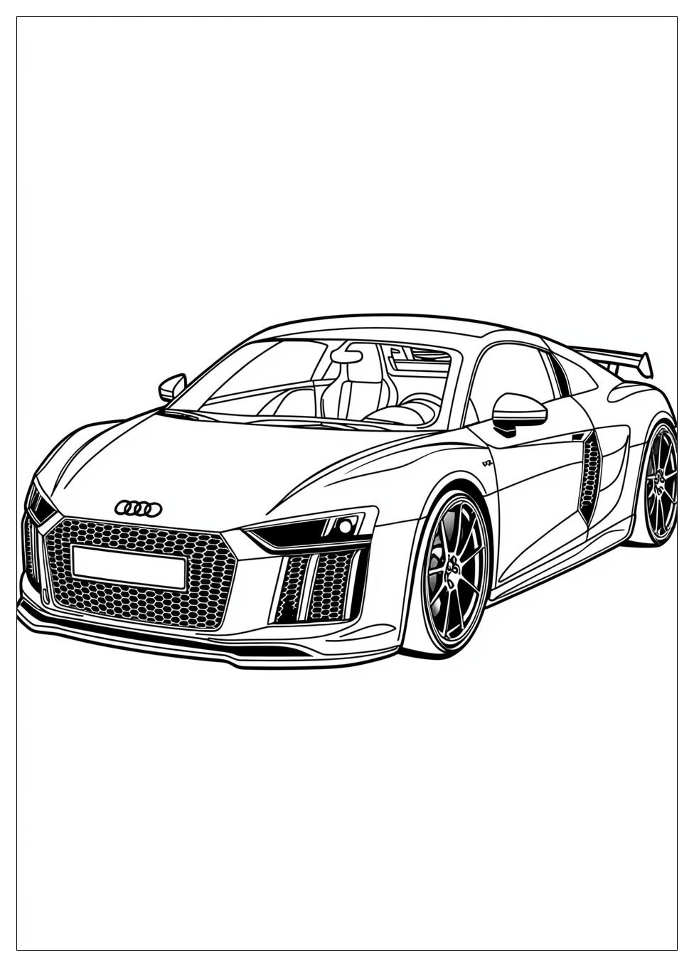 Audi Coloring Pages-2