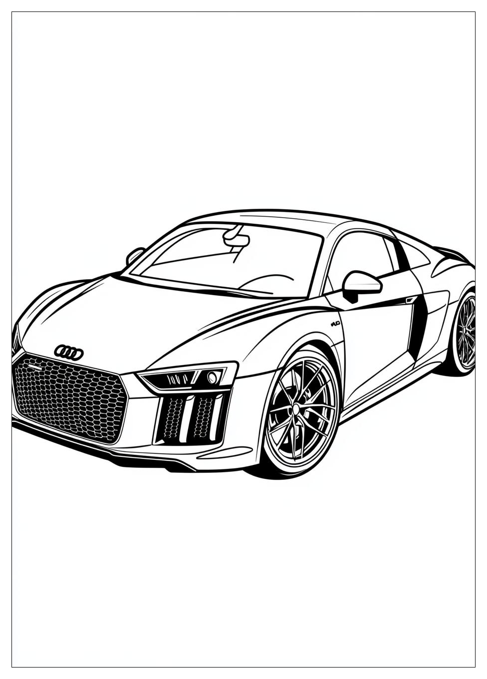 Audi Coloring Pages-20