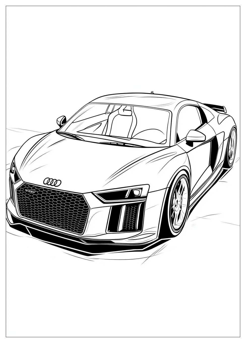 Audi Coloring Pages-4