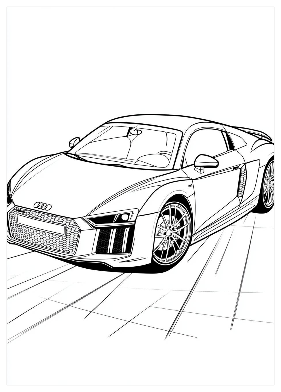 Audi Coloring Pages-5