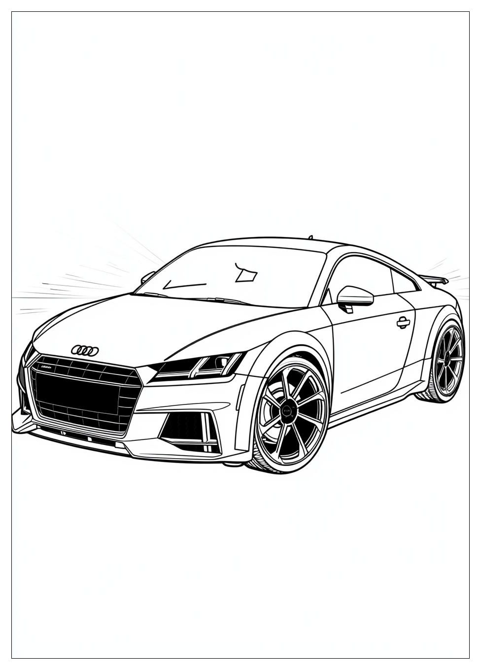 Audi Coloring Pages-7