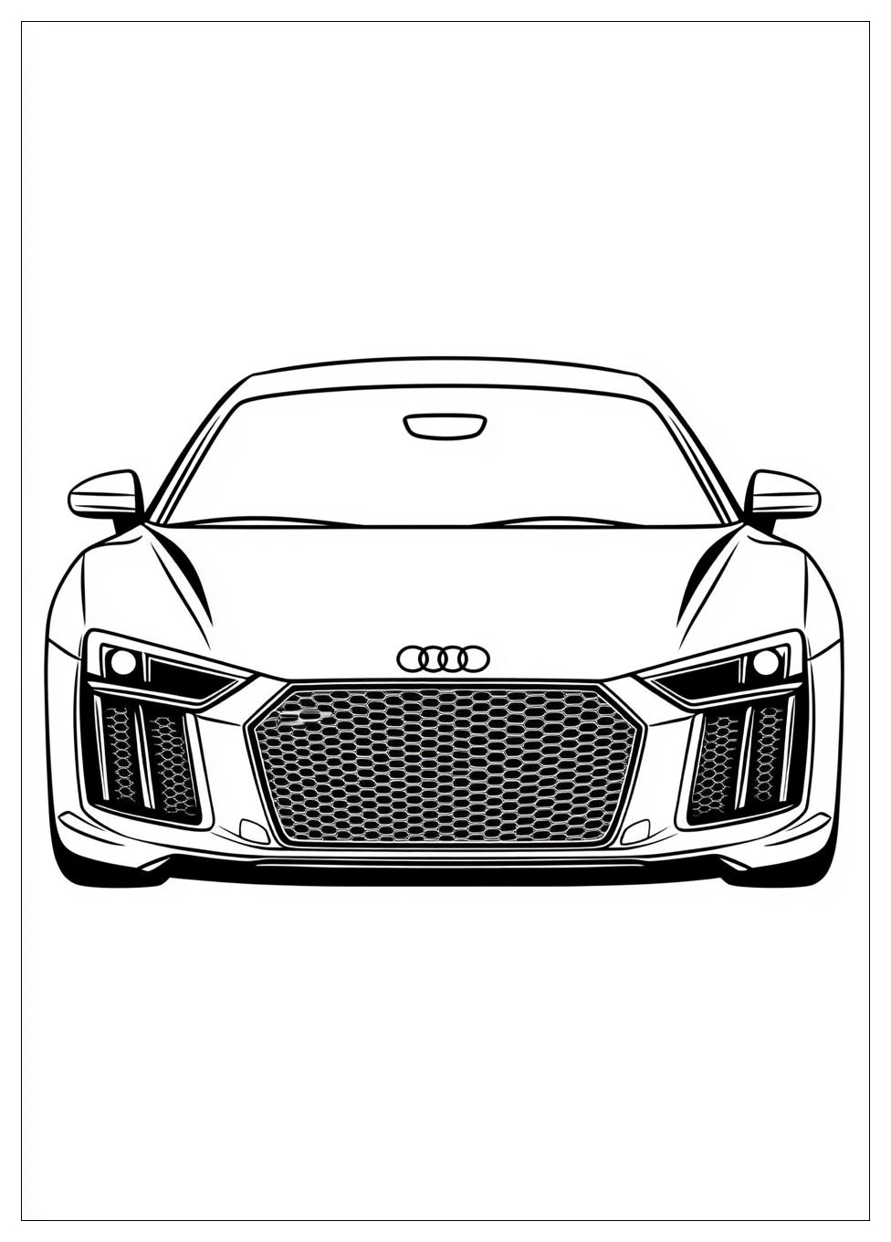 Audi Coloring Pages-8
