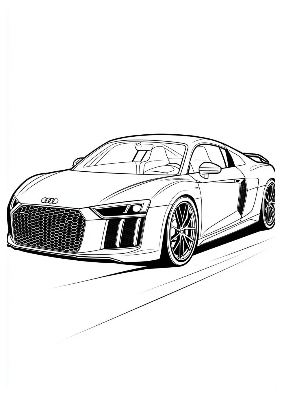 Audi Coloring Pages-9