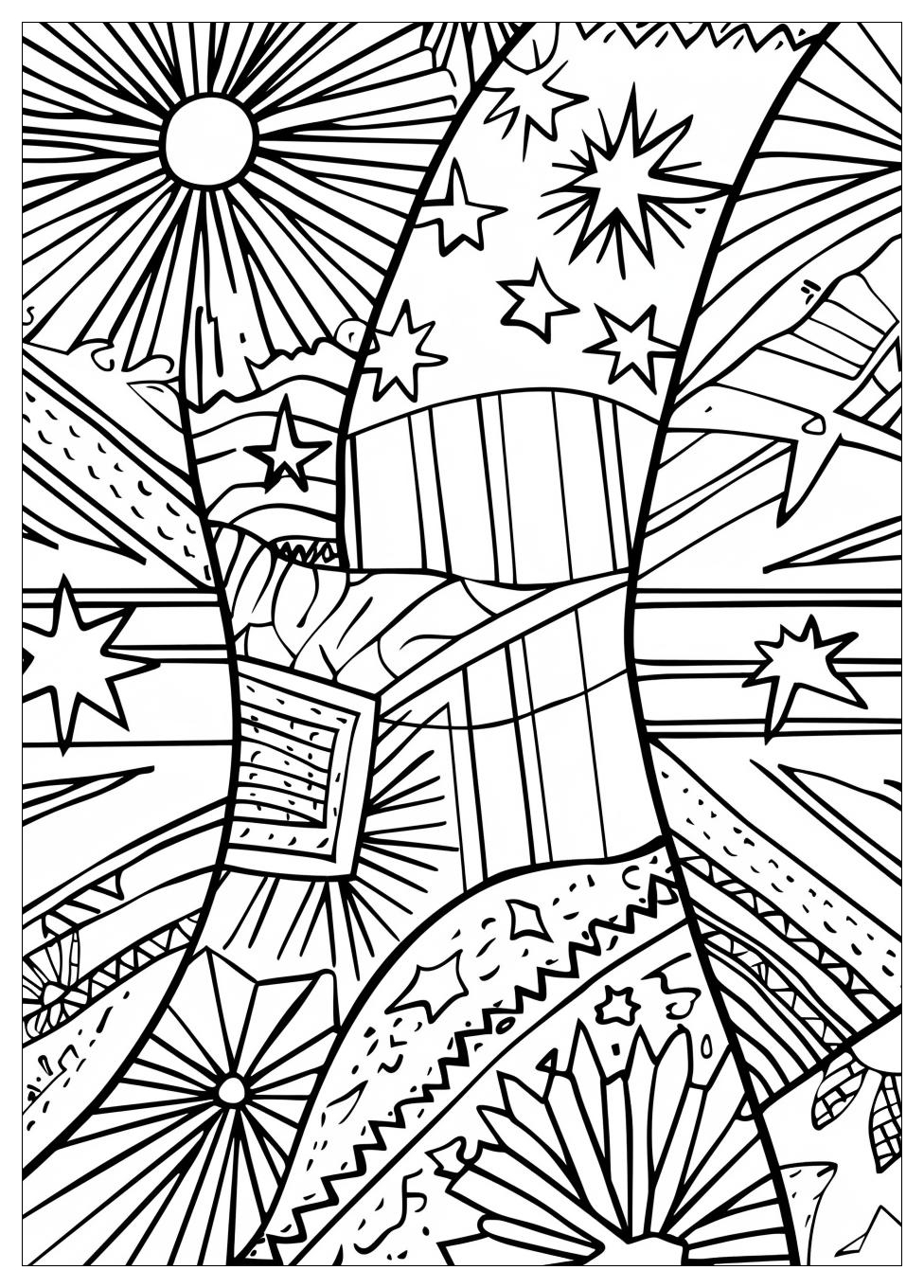Australia Flag Coloring Pages-17