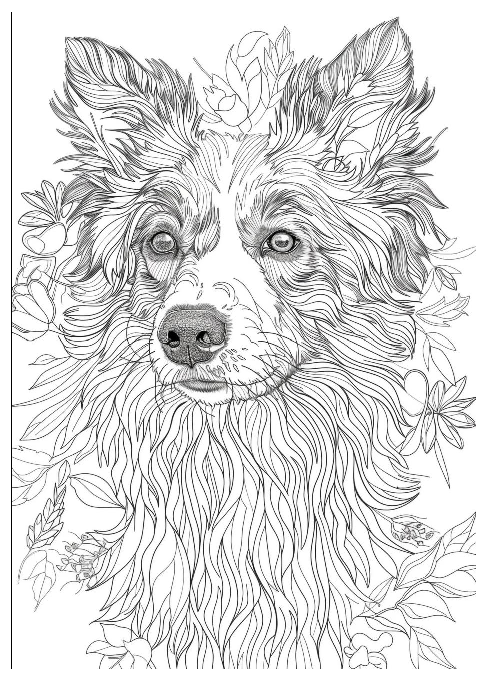 Australian Shepherd Coloring Pages-15