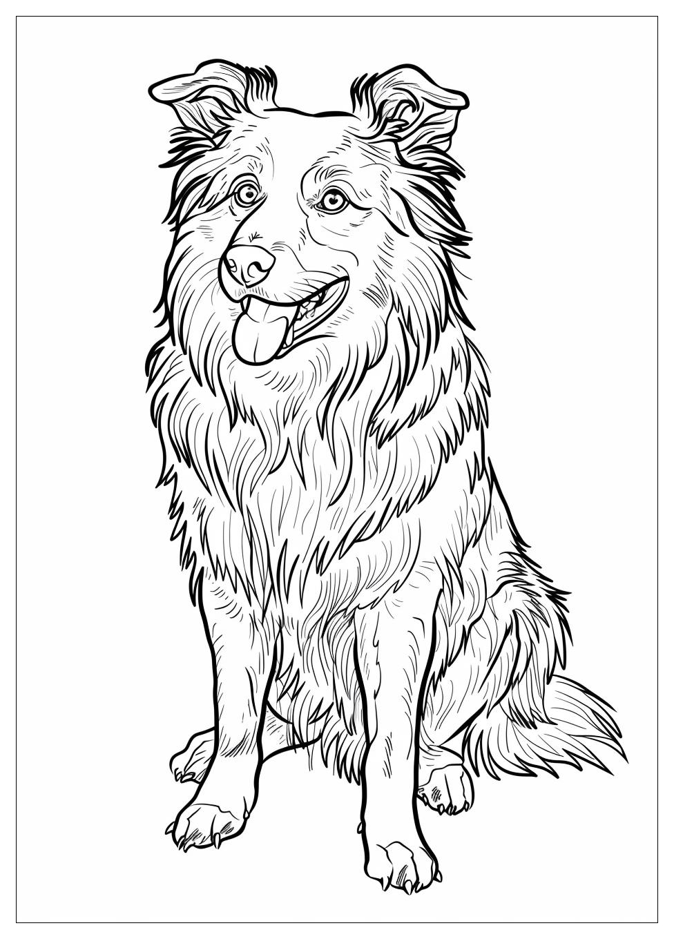 Australian Shepherd Coloring Pages-16