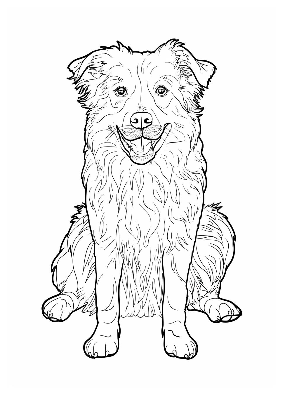Australian Shepherd Coloring Pages-17