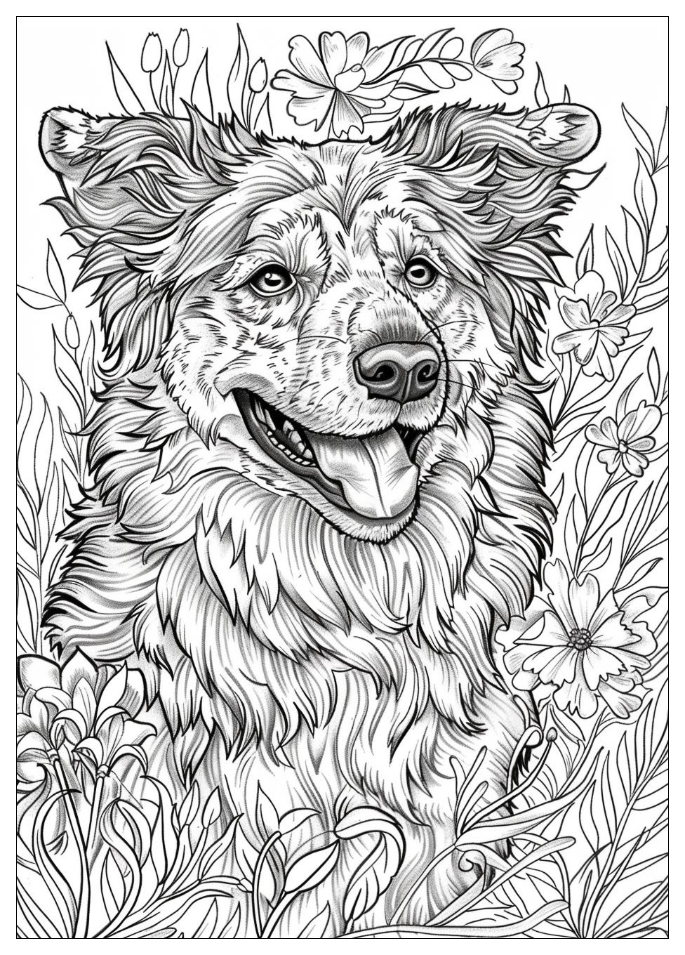 Australian Shepherd Coloring Pages-20
