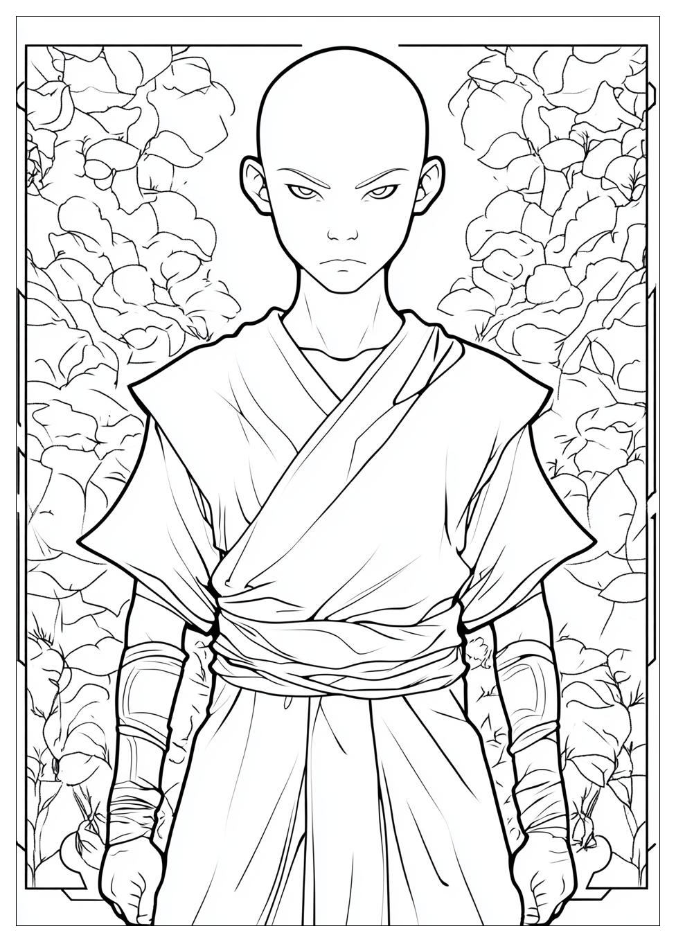 Avatar The Last Airbender Coloring Pages-1