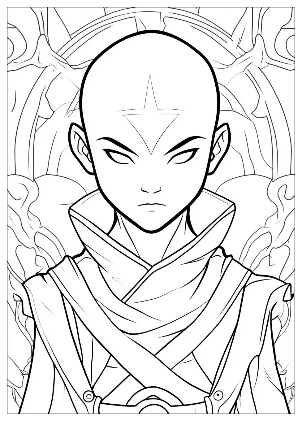 Avatar The Last Airbender Coloring Pages-10