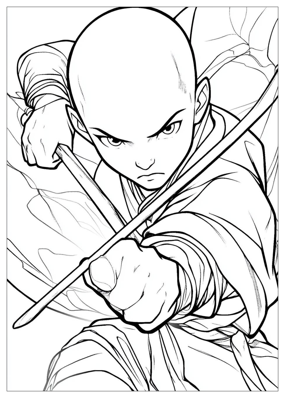 Avatar The Last Airbender Coloring Pages-11