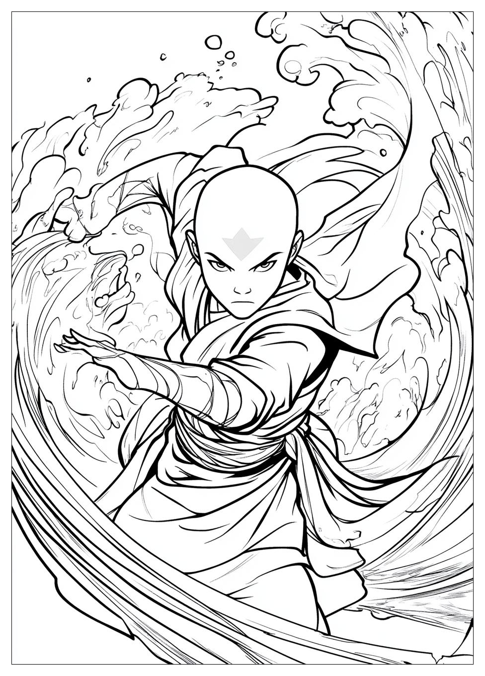 Avatar The Last Airbender Coloring Pages-13