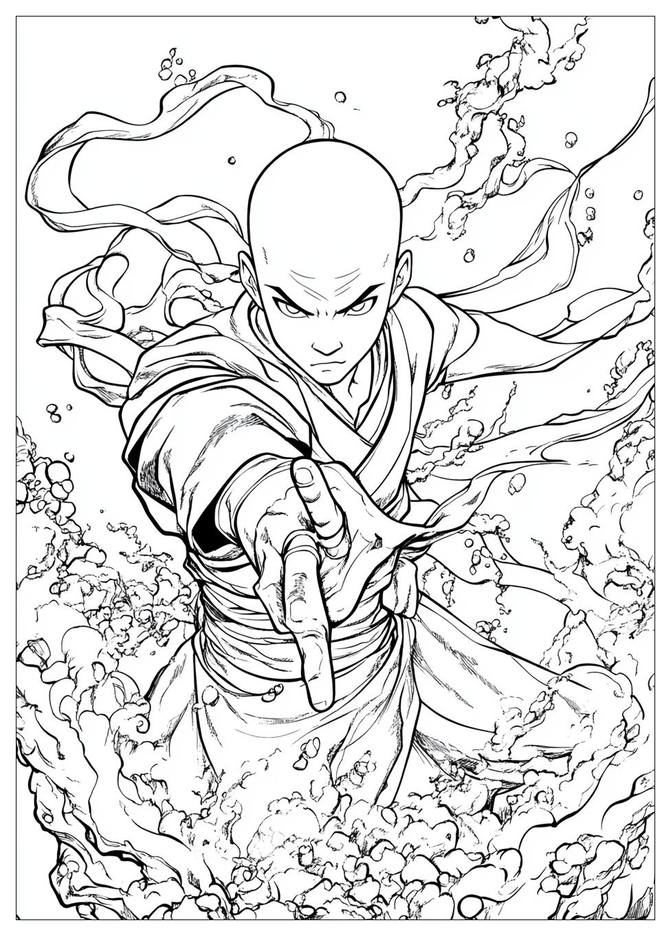 Avatar The Last Airbender Coloring Pages-14