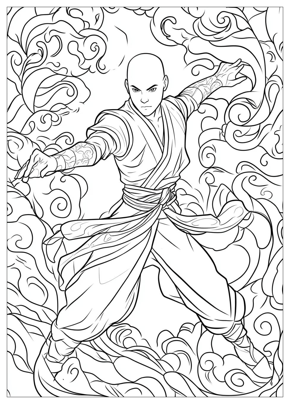 Avatar The Last Airbender Coloring Pages-15