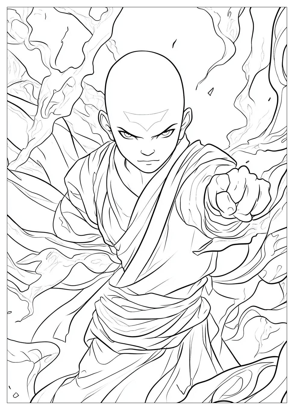 Avatar The Last Airbender Coloring Pages-17