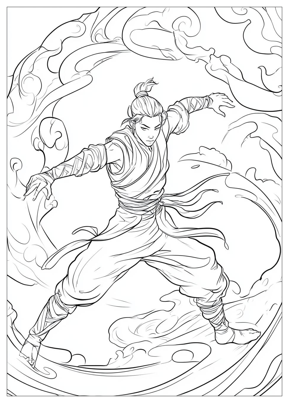 Avatar The Last Airbender Coloring Pages-19