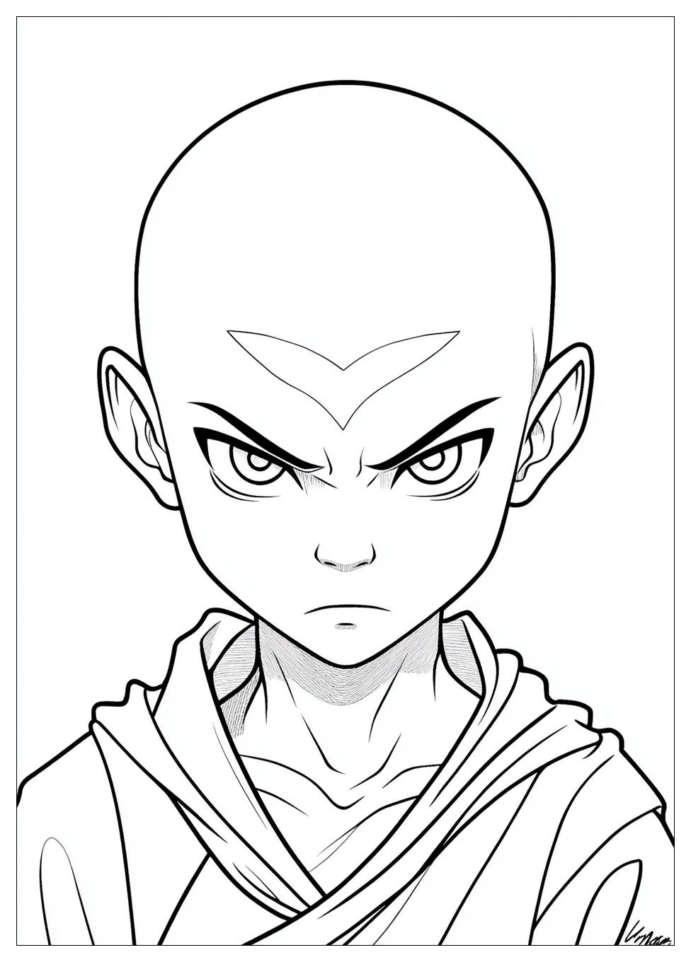 Avatar The Last Airbender Coloring Pages-2