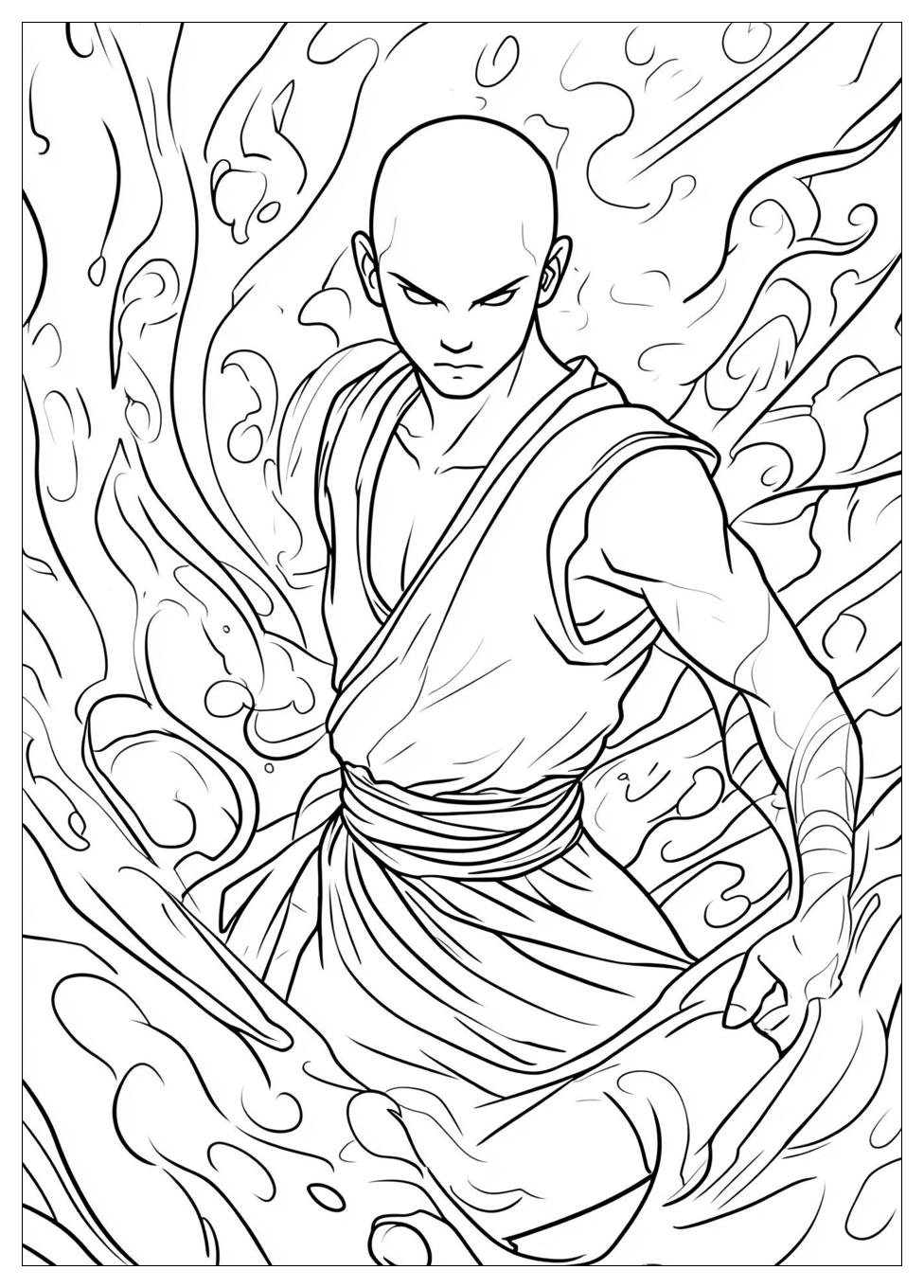 Avatar The Last Airbender Coloring Pages-4