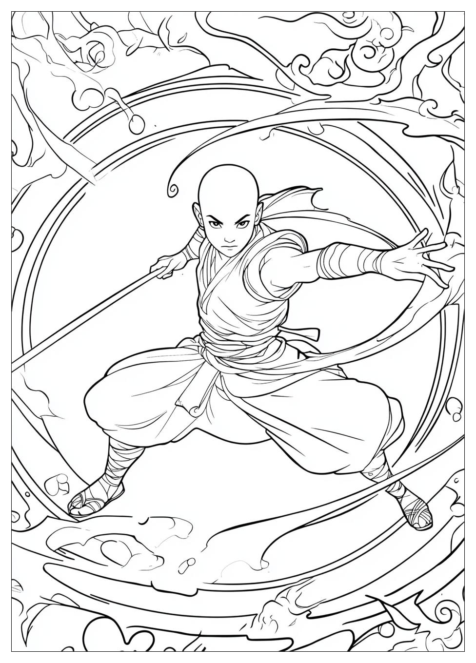 Avatar The Last Airbender Coloring Pages-5