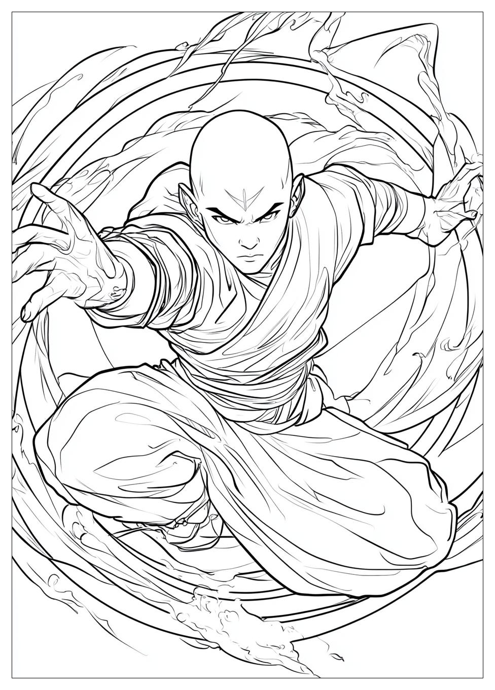 Avatar The Last Airbender Coloring Pages-7