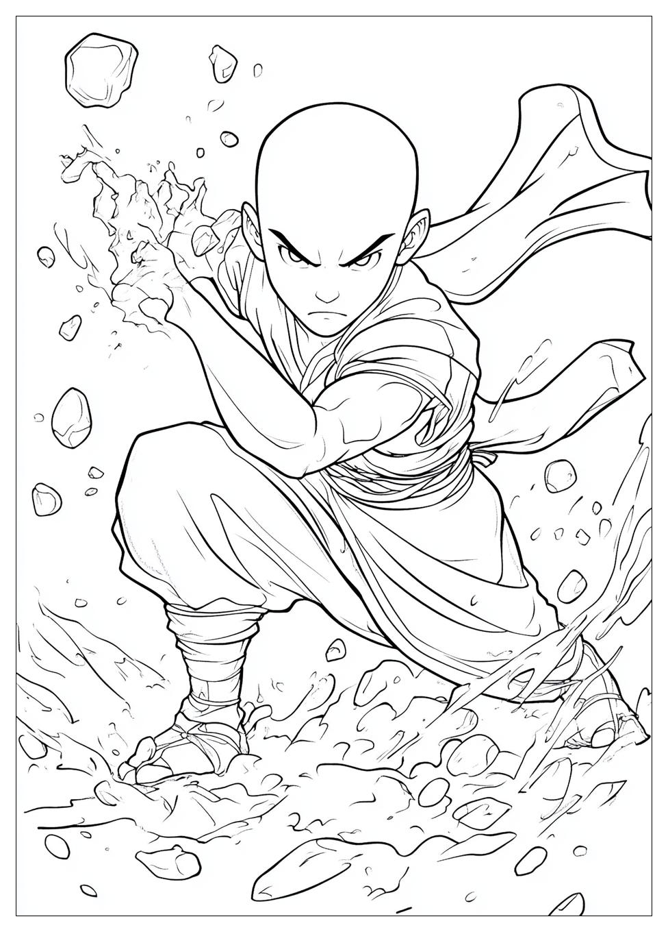 Avatar The Last Airbender Coloring Pages-8