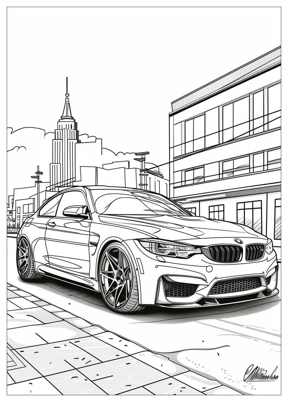 BMW Coloring Pages-18