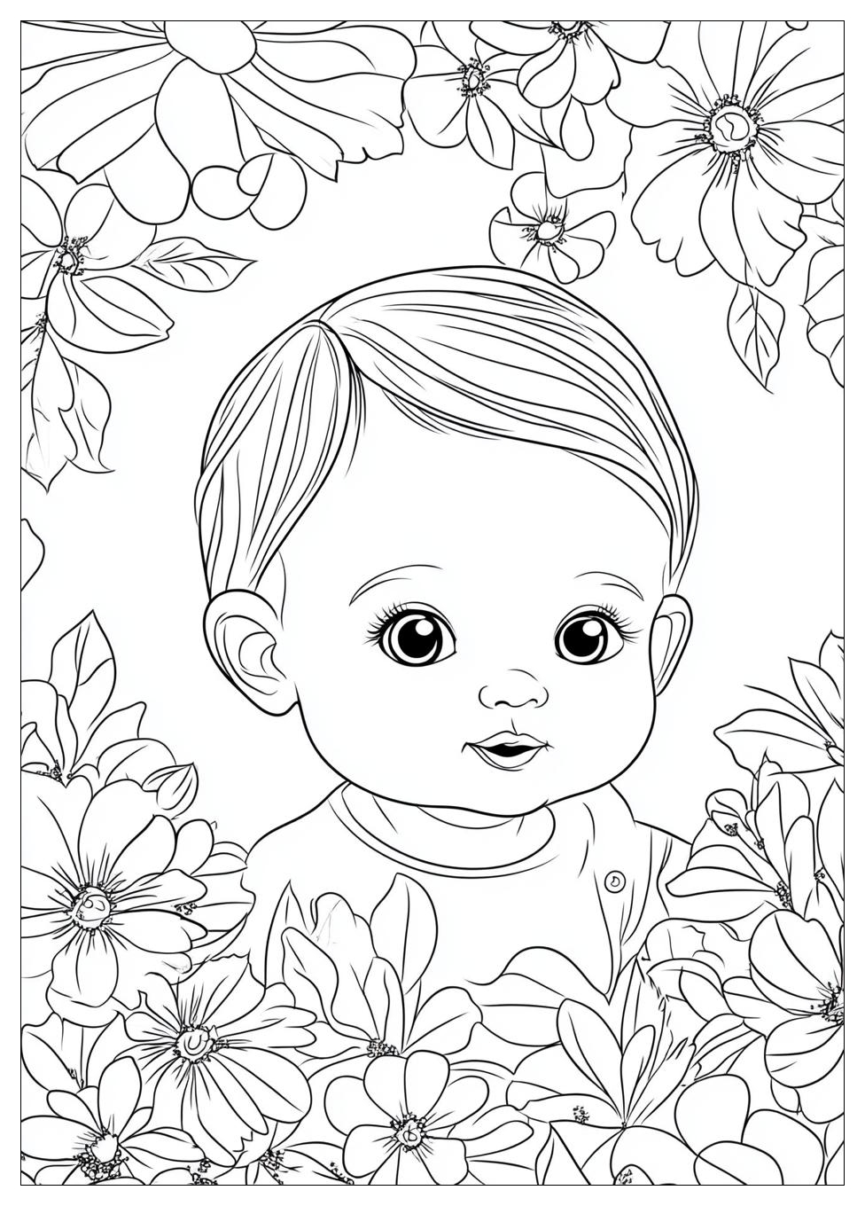 Baby Coloring Pages-10
