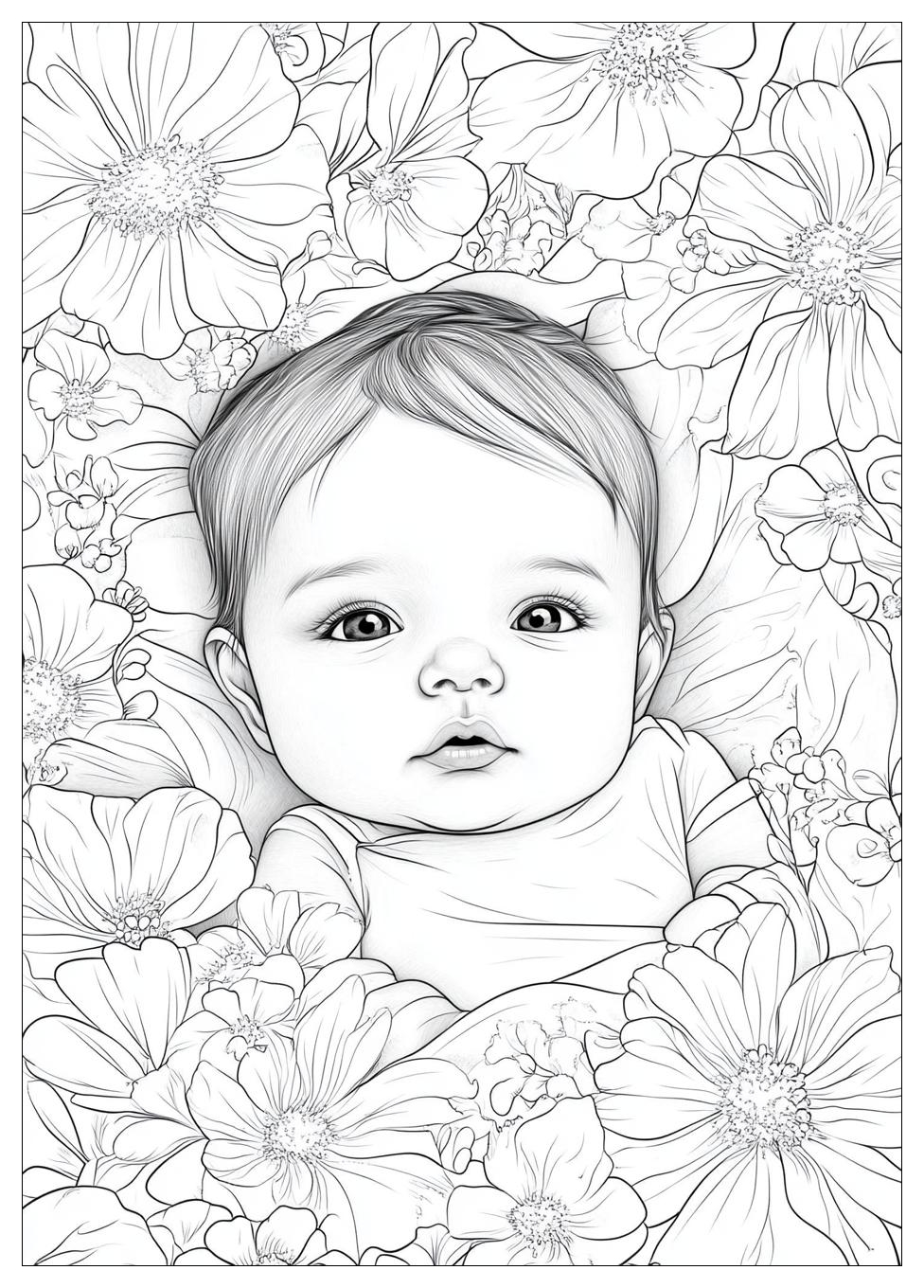 Baby Coloring Pages-14