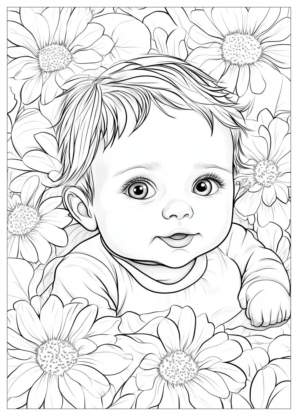 Baby Coloring Pages-15
