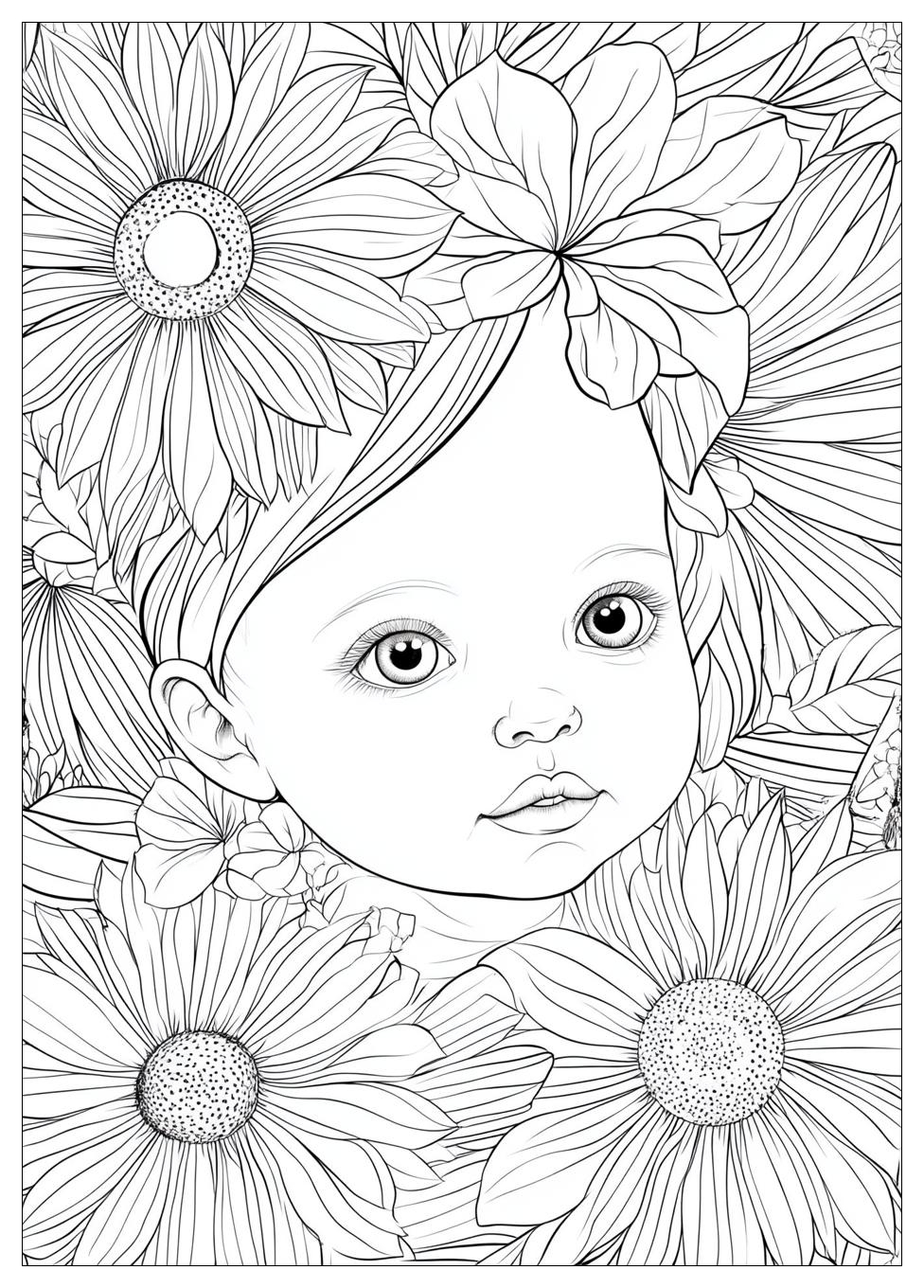 Baby Coloring Pages-18