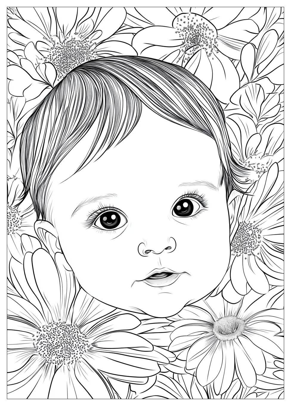 Baby Coloring Pages-19