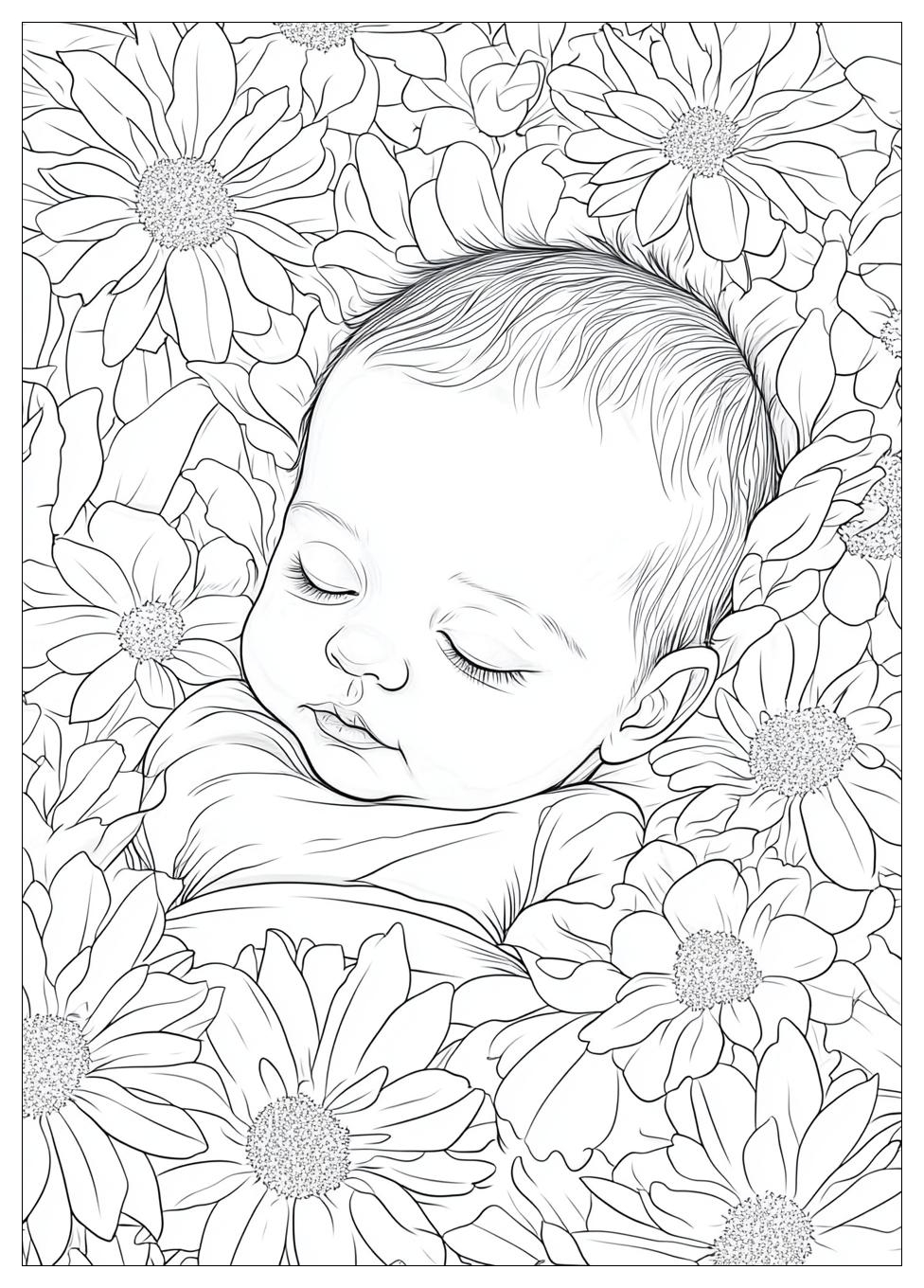 Baby Coloring Pages-20