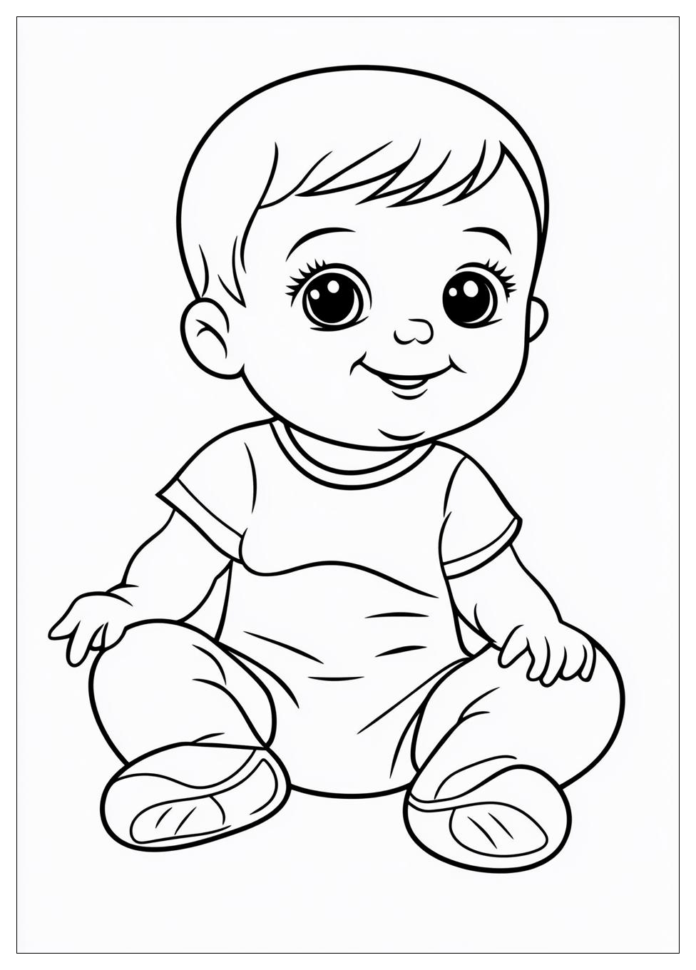 Baby Coloring Pages-8