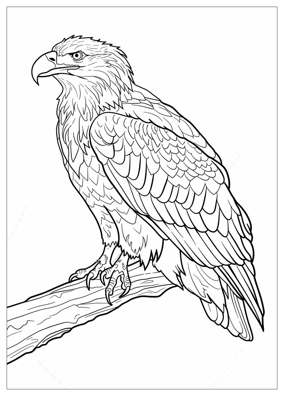 Bald Eagle Coloring Pages-8