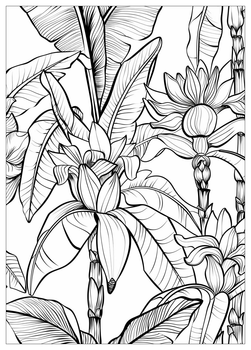 Banana Tree Coloring Pages-15