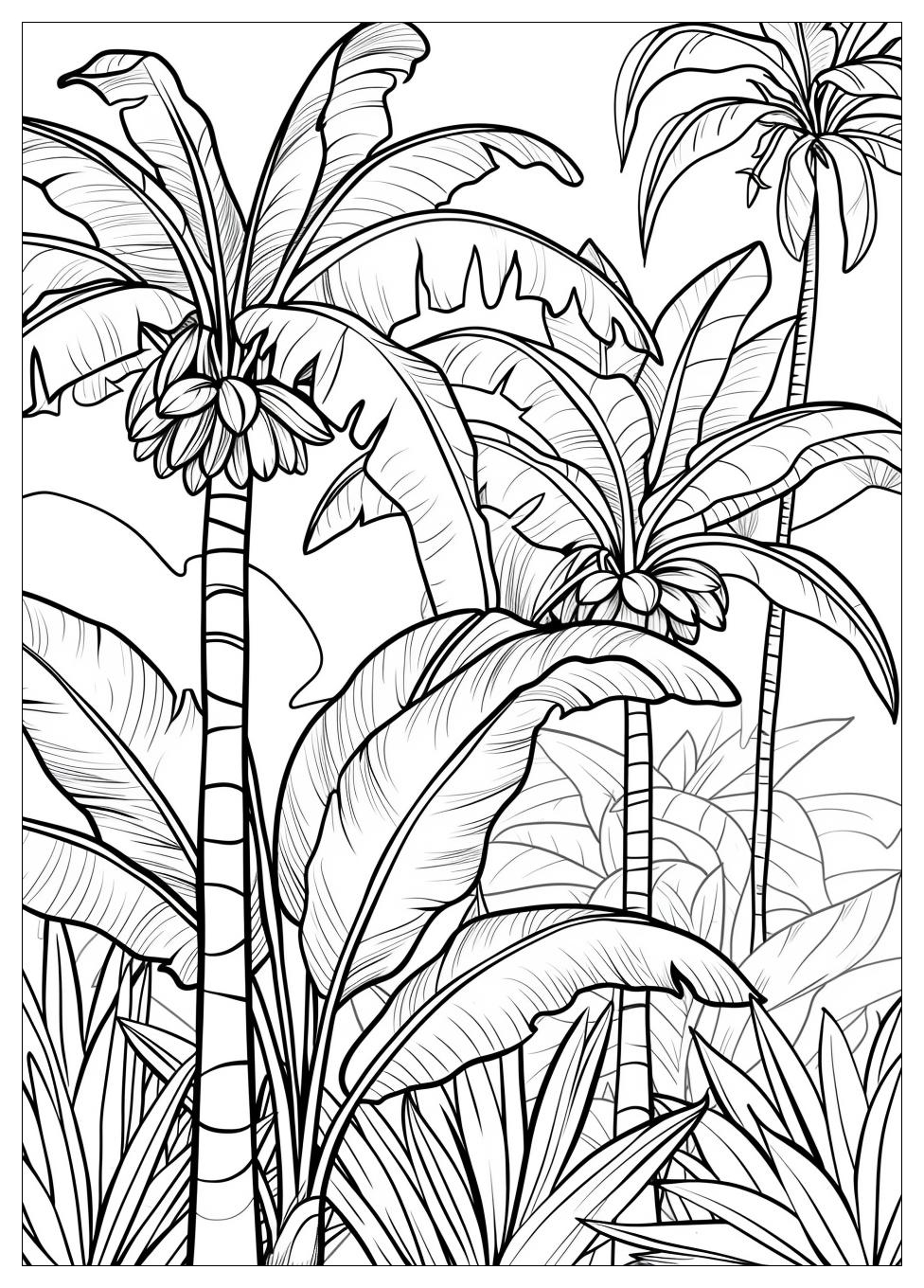 Banana Tree Coloring Pages-20