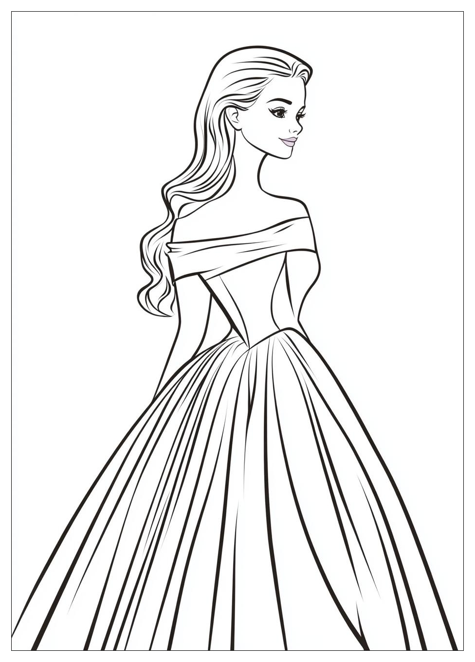Barbie Coloring Pages-10