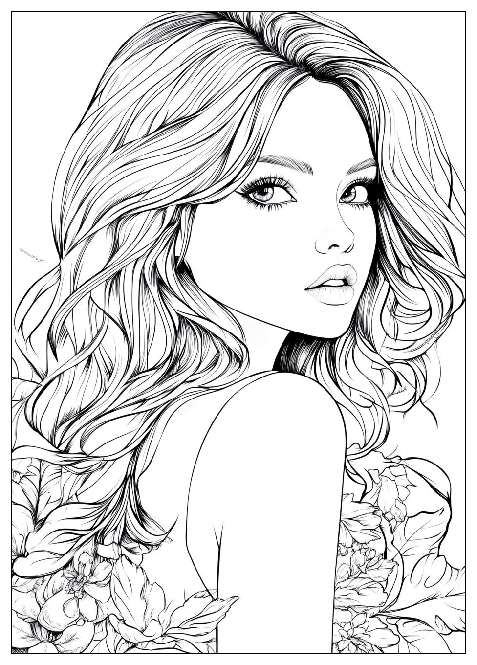 Barbie Coloring Pages-18