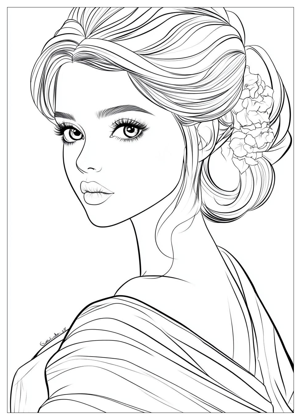 Barbie Coloring Pages-19