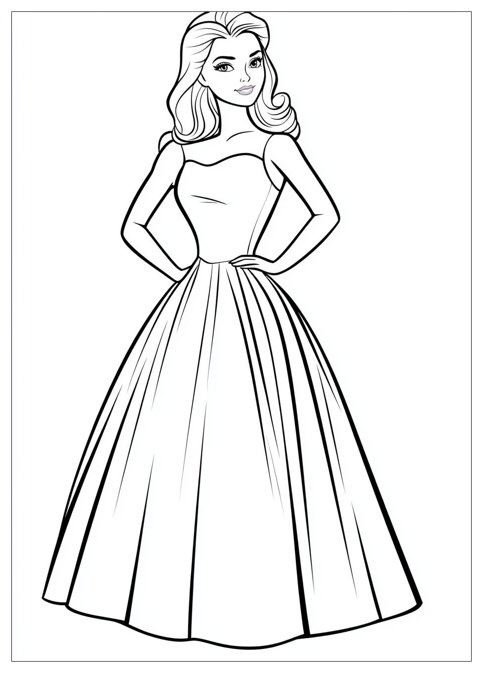 Barbie Coloring Pages-2