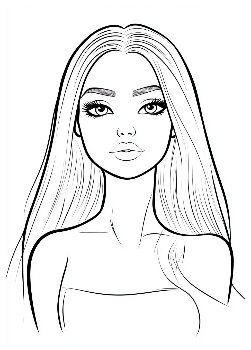 Barbie Coloring Pages-3